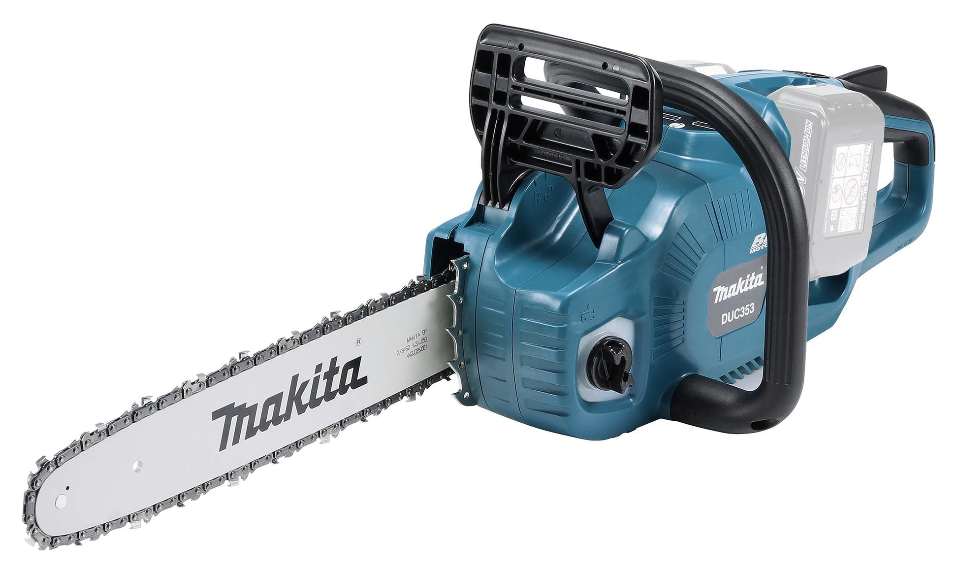 Makita DUC353Z - Motosierra 18Vx2 LXT, 35 cm (sin batería ni cargador)