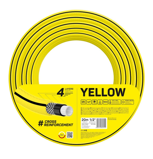 Cellfast 10-500 - Manguera de jardín Yellow 1/2" 20m