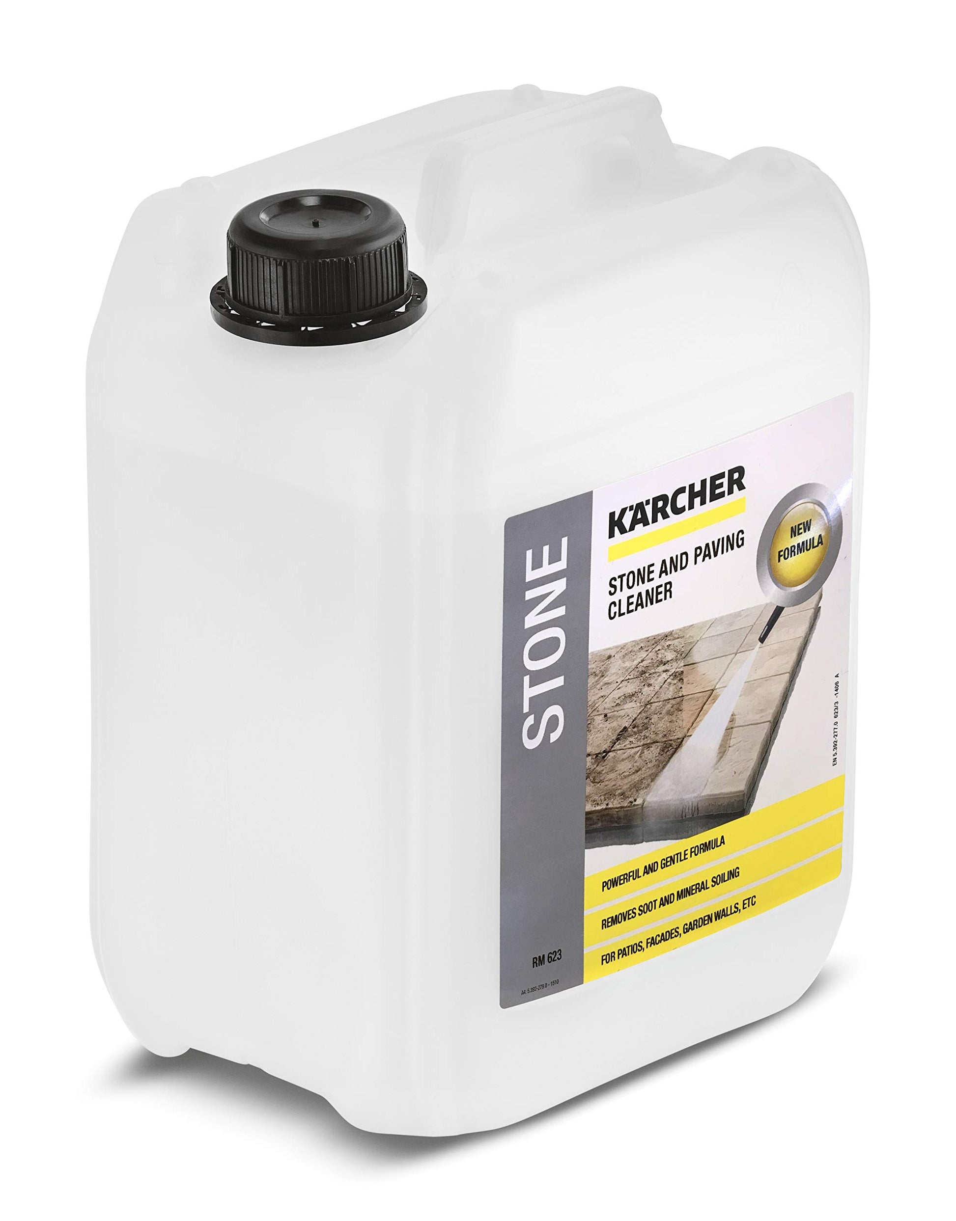 Kärcher 6.295-359.0 - Detergente para piedra y fachadas RM 623, listo para usar, 5 l