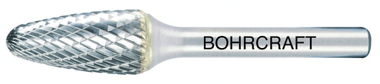 Bohrcraft 51250301200 - Bohrcraft Fresa rotativa MD forma F árbol // 12,0 mm