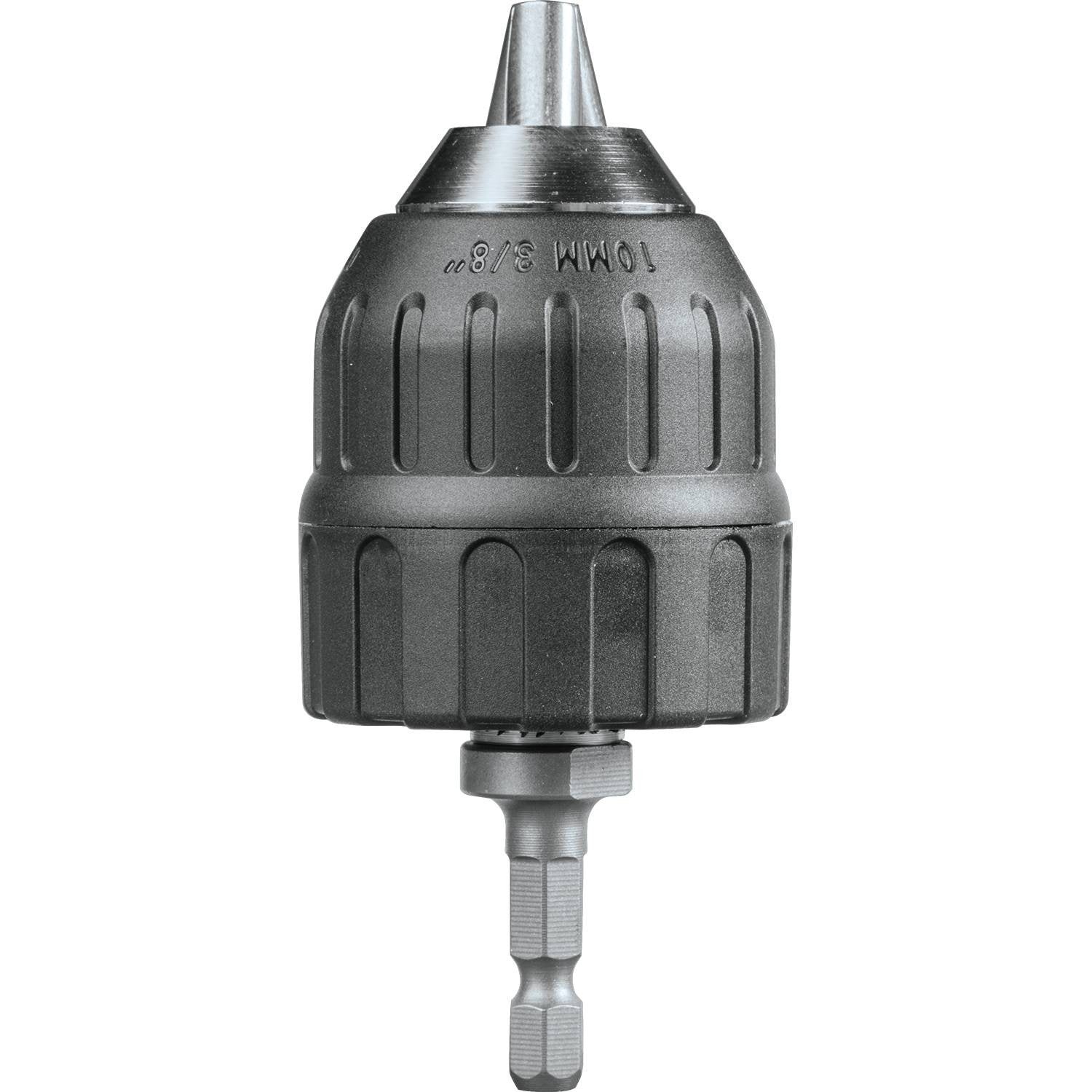 Makita 192077-0 - Mandril sin llave de 3/8", hexagonal de 1/4"