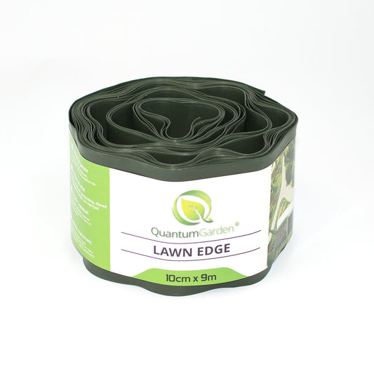 Cellfast 30-021H - Borde de césped 10 cm x 9 m, verde oscuro