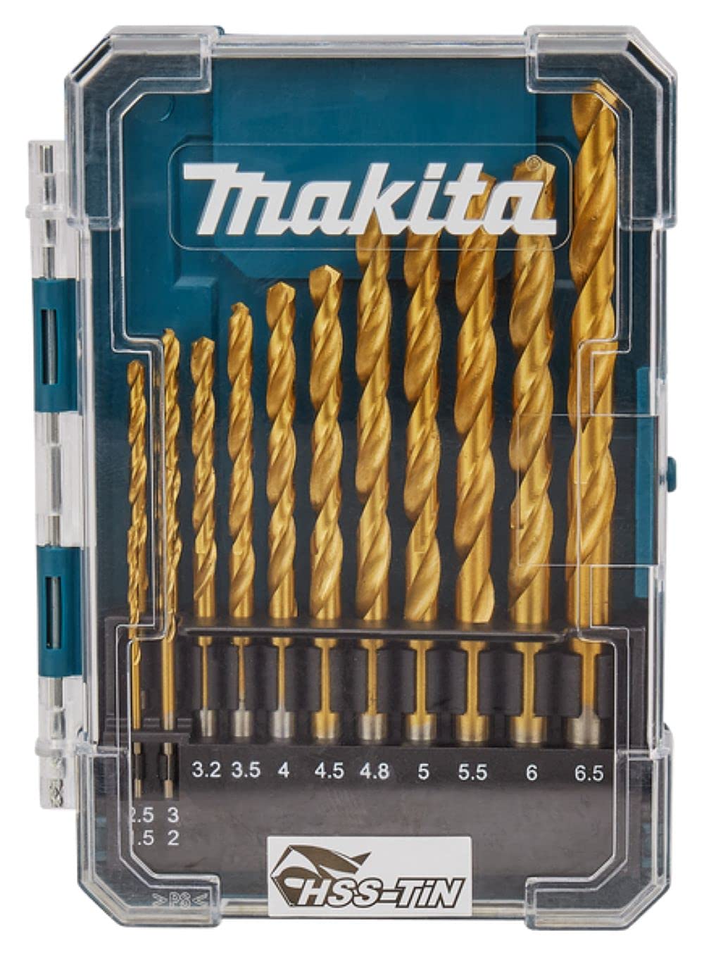 Makita D-72855 - Broca HSS (Lote de 13 uds)
