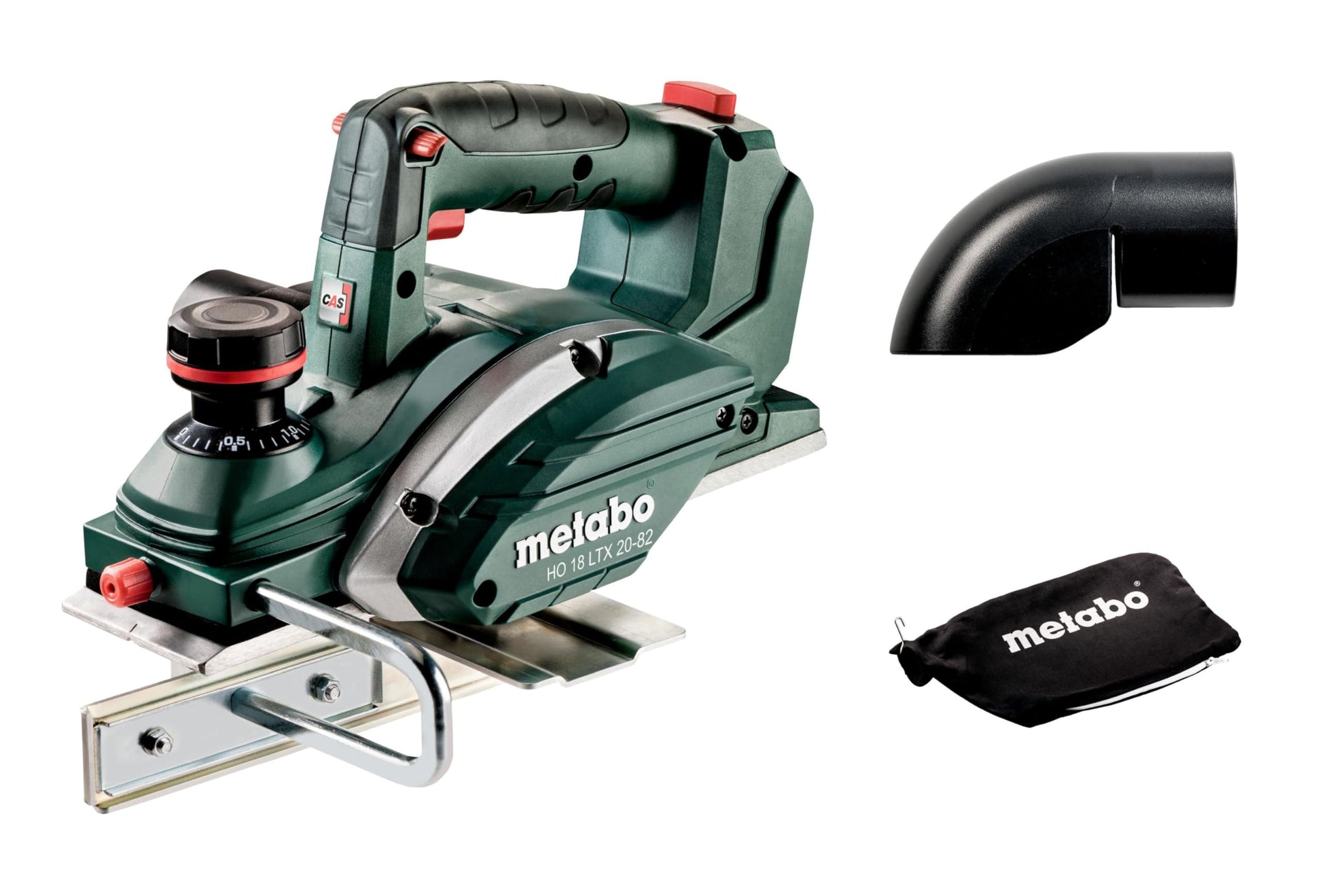 Metabo 602082890 - Cepillo de batería HO 18 LTX 20-82 18 V, 82 mm, sin batería ni cargador