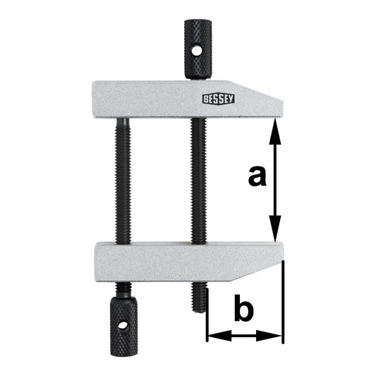 Bessey PA105 - Tornillo de apriete paralelo Bessey PA 116/72