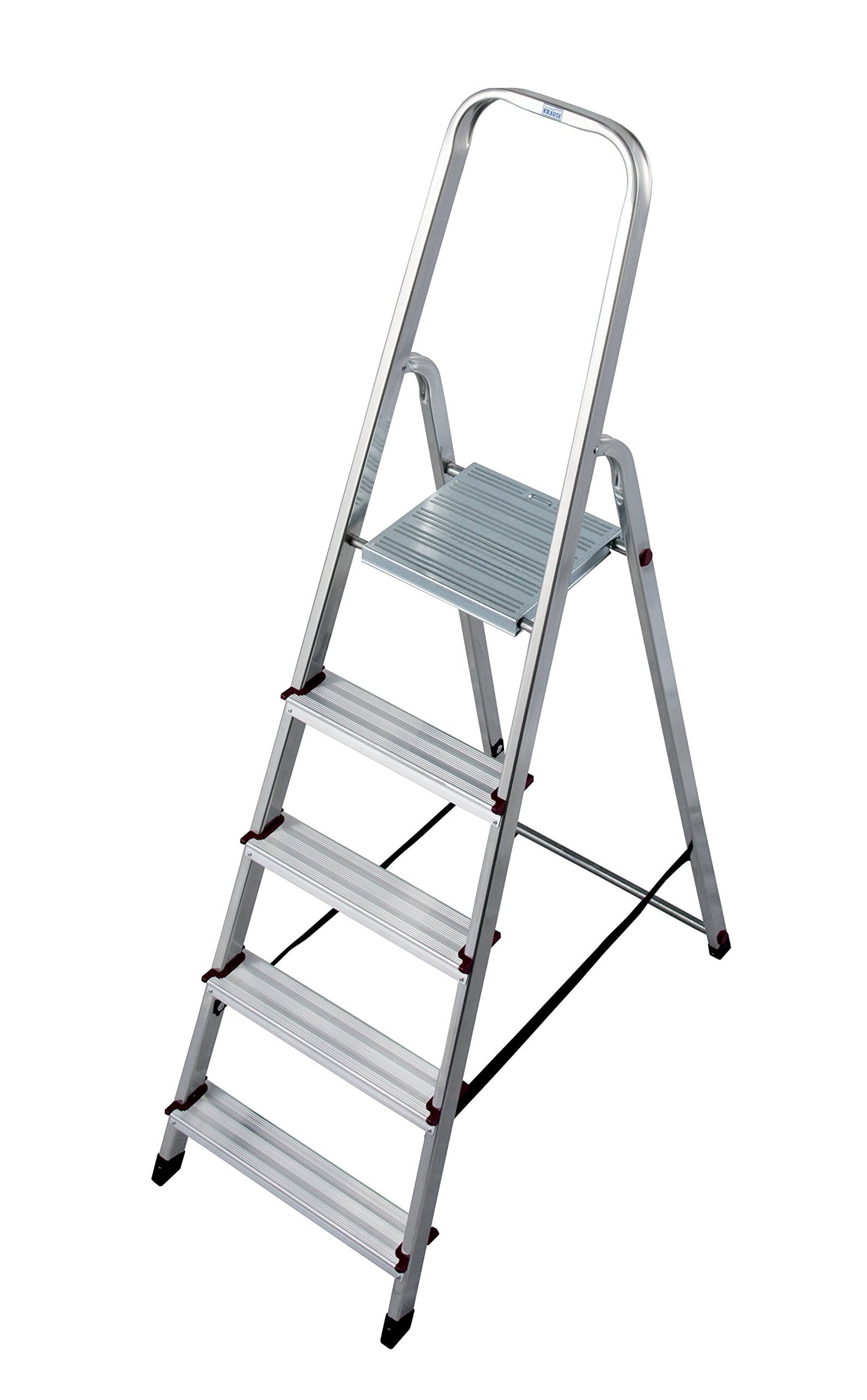 Krause 000729 - Escalera de tijera de aluminio Corda, 5 peldaños