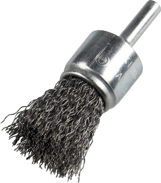 Klingspor 358349 - Cepillo de pincel BPS 600 W de alambre de acero ondulado, 30 mm, vástago 6 mm