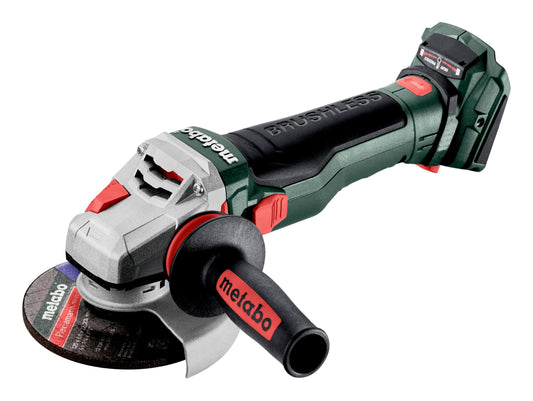 Metabo 601730850 - Amoladora angular de batería WB 18 LTX BL 15-125 Quick 125 mm, sin batería