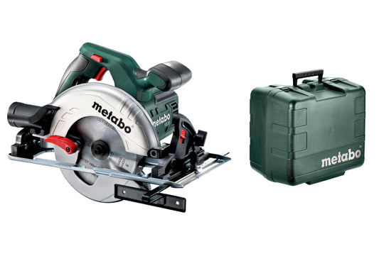Metabo 600855500 - Sierra circular manual KS 55 1200 W, disco 160 mm, corte 55 mm, con maletín
