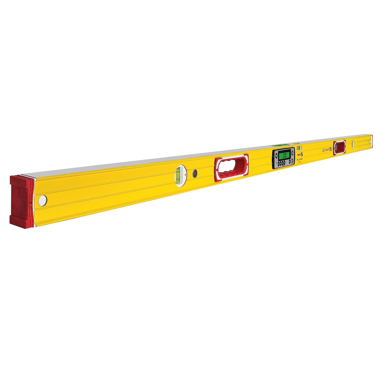 Stabila 198244 -  Nivel de burbuja electrónico TECH 196 DL, IP 67, 183 cm, con bolsa para niveles de burbuja