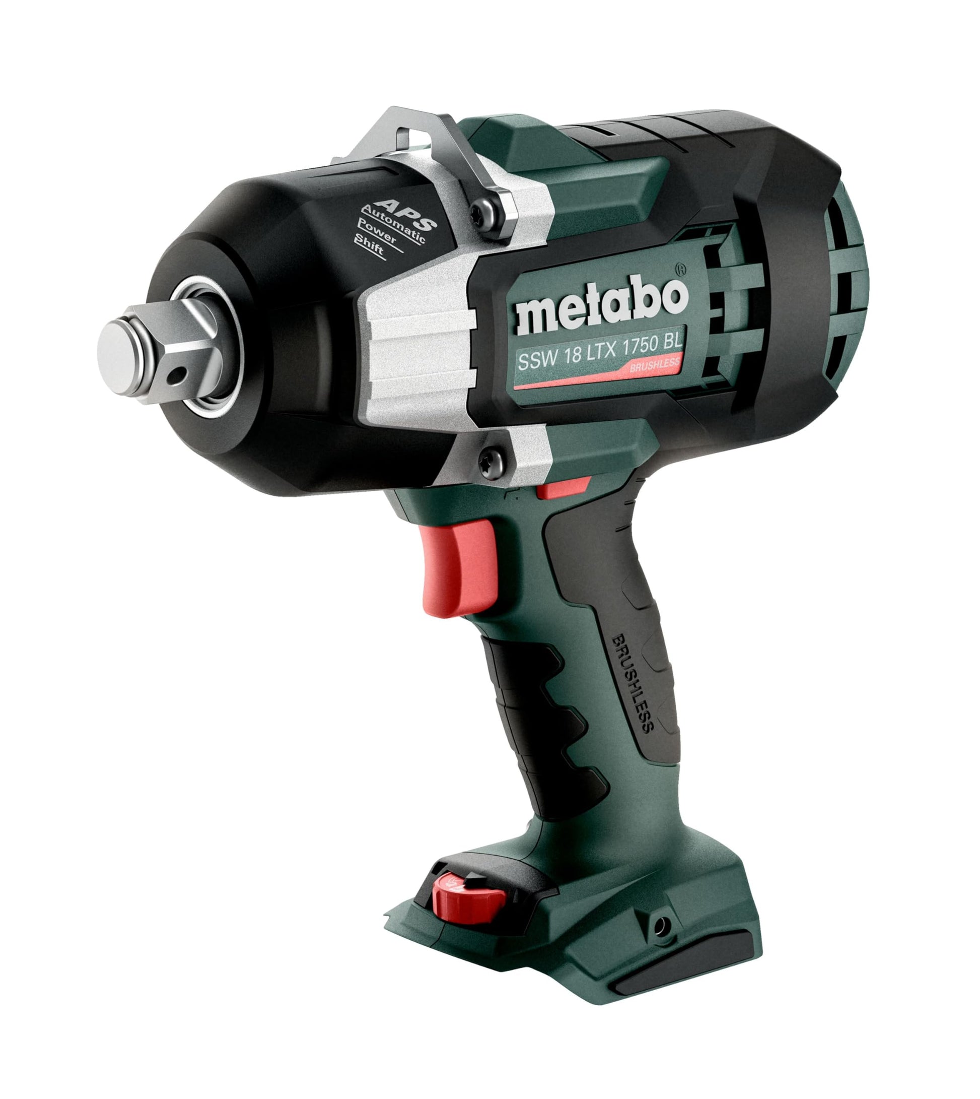 Metabo 602402850 - Llave de impacto de batería SSW 18 LTX 1750 BL, 1750 Nm, sin batería