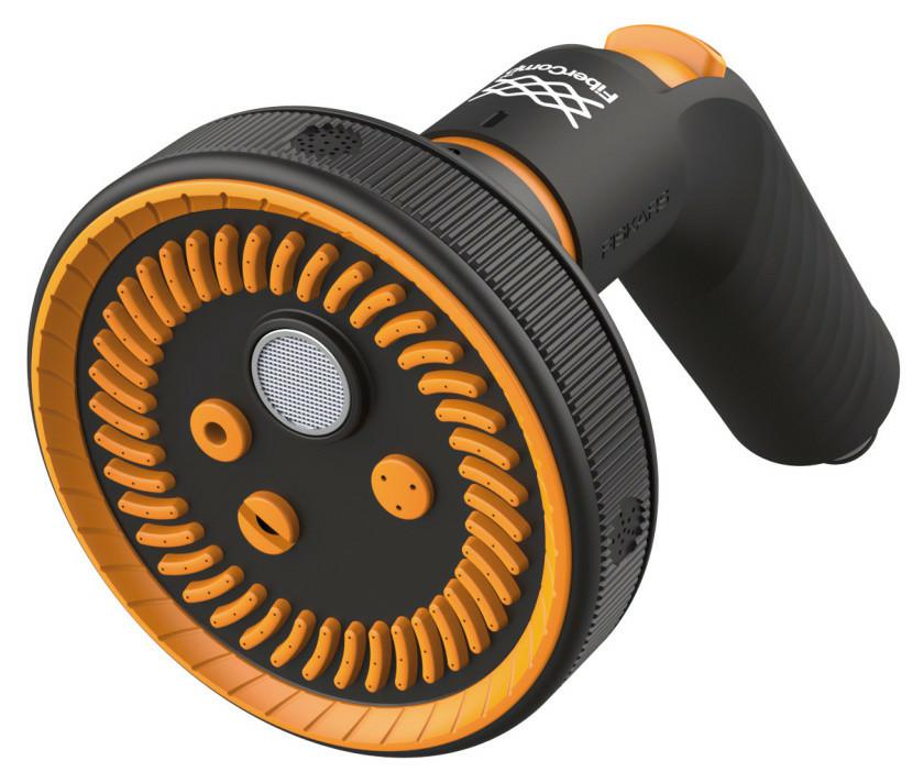 Fiskars FiberComp Multi Spray Gun, pulverizador de jardín, cabezal de pulverización