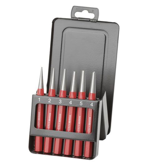 Dogher 746-002 - Juego 6Pzas Botadores Conicos & Granete