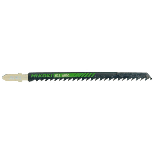 Hikoki 750028 - 5 hojas de sierra de calar madera HCS JW40L/T344DP