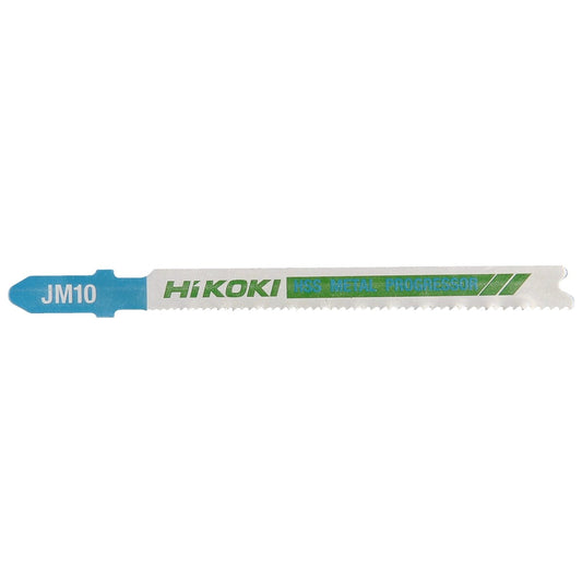 Hikoki 750038 - 5 hojas de sierra de calar metal HSS JM10/T118A