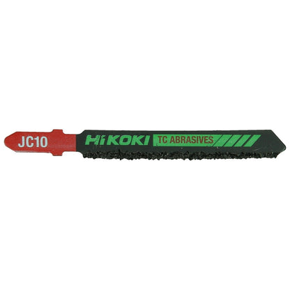 Hikoki 750047 - 2 hojas de sierra de calar abrasivas carburo JC10/T130RF