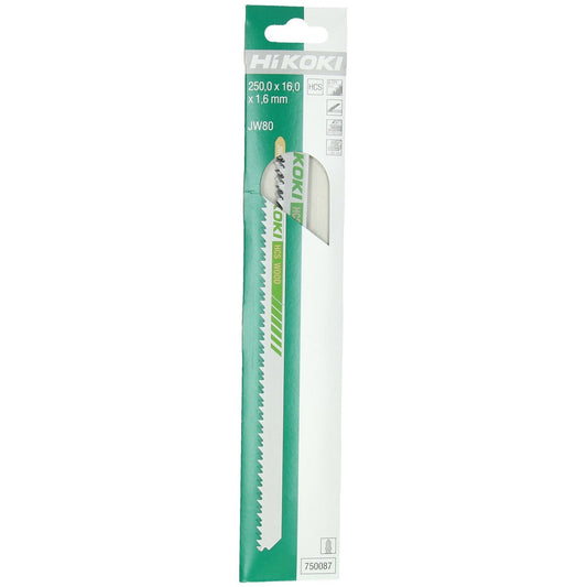 Hikoki 750087 - 3 hojas de sierra de calar madera HCS JW80/T1044DP