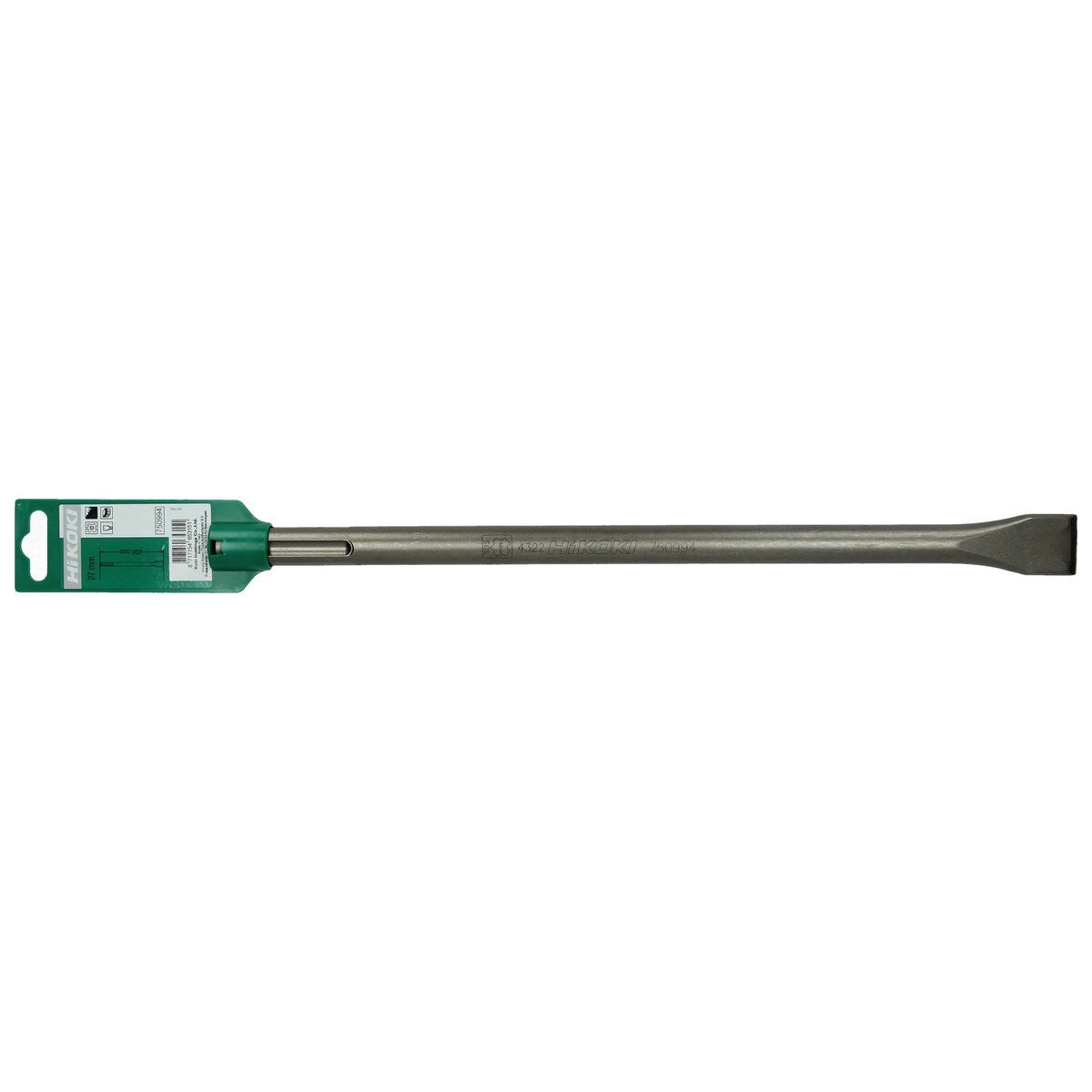 Hikoki 750994 - Cincel plano SDS-Max 27 x 400 mm