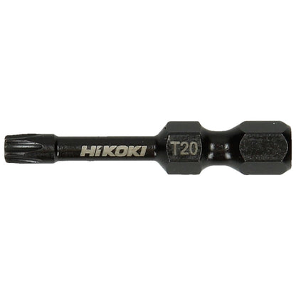 Hikoki 751182 - 3 puntas 1/4" para tornillos Torx T20, 38 mm, impacto