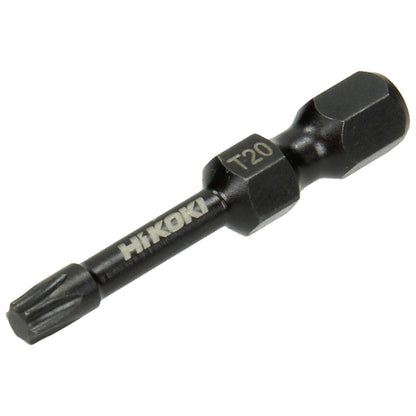Hikoki 751182 - 3 puntas 1/4" para tornillos Torx T20, 38 mm, impacto