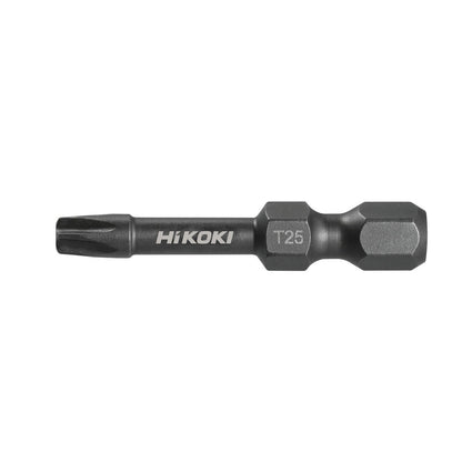 Hikoki 751183 - 3 puntas 1/4" para tornillos Torx T25, 38 mm, impacto