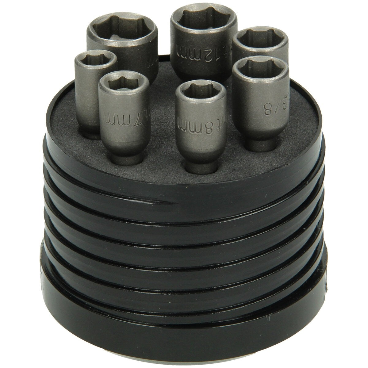 Hikoki 752239 - Aprietatuercas 1/4", 7 piezas, 50 mm, magnético