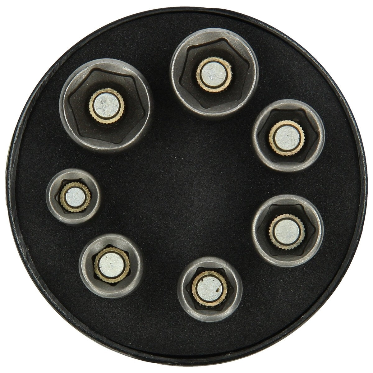 Hikoki 752239 - Aprietatuercas 1/4", 7 piezas, 50 mm, magnético