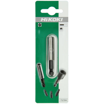 Hikoki 752394 - Portapuntas 1/4", 60 mm, magnético
