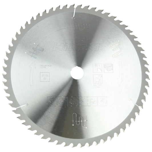 Hikoki 752478 - Hoja de sierra TCT madera 335x30xZ60 dientes alternos