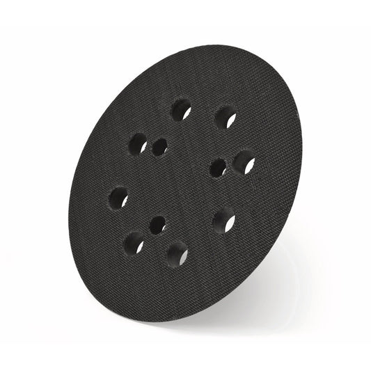 Hikoki 753811 - Plato soporte 125 mm, enganche con tejido autoadherente, 8 agujeros para SV13YA/Y