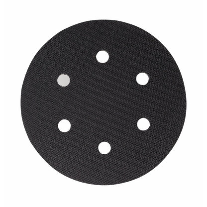 Hikoki 753811 - Plato soporte 125 mm, enganche con tejido autoadherente, 8 agujeros para SV13YA/Y