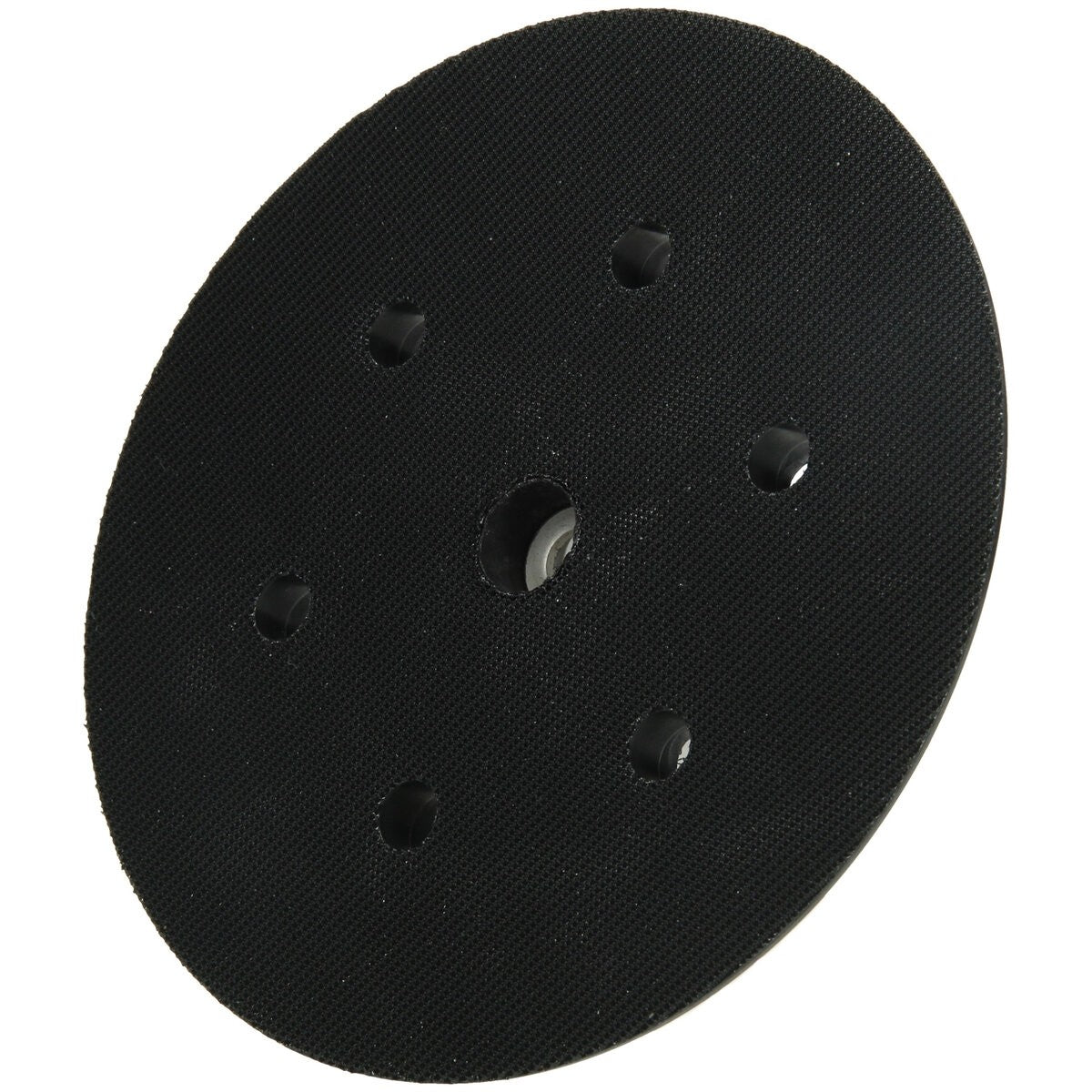 Hikoki 753811 - Plato soporte 125 mm, enganche con tejido autoadherente, 8 agujeros para SV13YA/Y