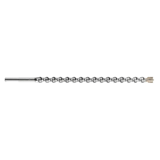 Hikoki 754357 - Broca para martillo SDS-Max 4 cortadores 25 x 600/720 mm