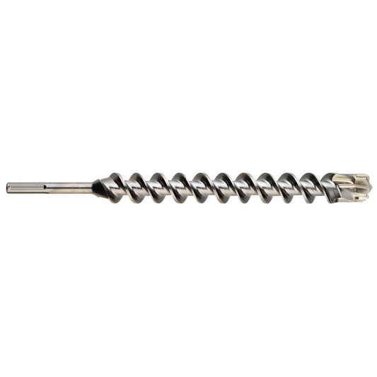 Hikoki 754352 - Broca para martillo SDS-Max 4 cortadores 52 x 450/570 mm
