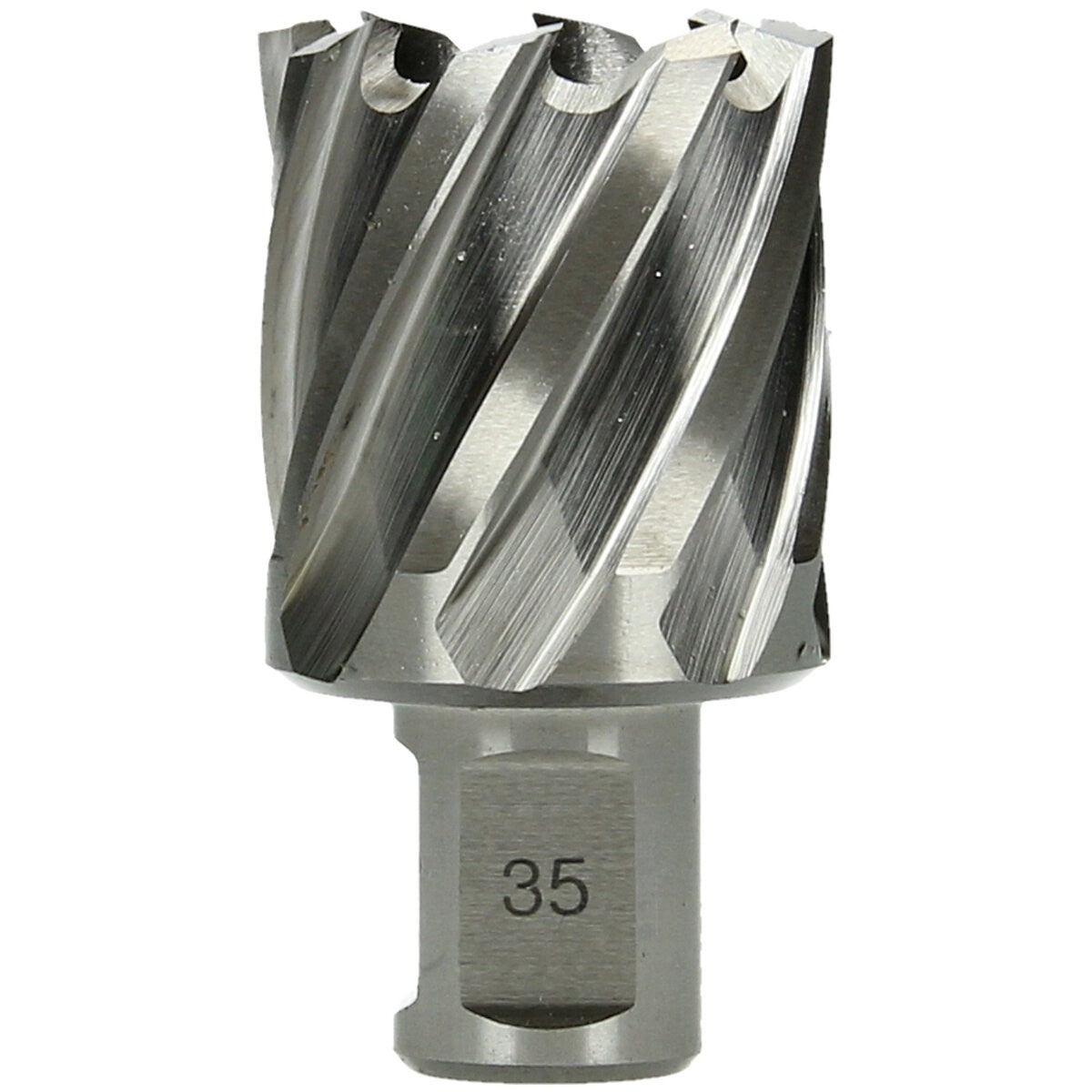 Hikoki 754496 - Juego de brocas huecas para metal HSS (7 piezas) 2x14/18/22x30 mm + expulsor