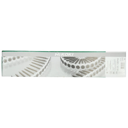 Hikoki 754605 - 1000 tornillos para mampostería intercalados PH2, rosca fina, 3,6 x 35 mm, para cartón yeso - Lote de 1000 uds