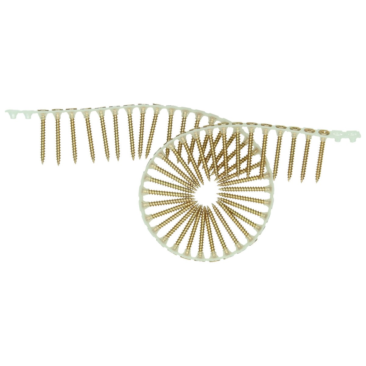 Hikoki 754635 - 1000 tornillos para aglomerado PH2, 4,0 x 35 mm, zincado amarillo - Lote de 1000 uds