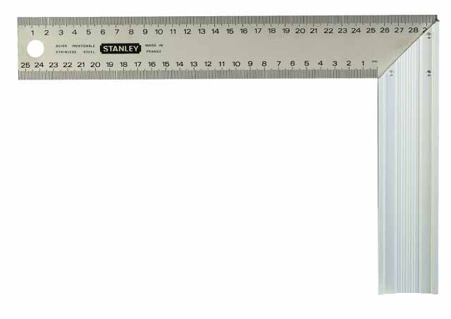 Stanley 1-45-686 - Escuadra de carpintero, 200 x 300 mm