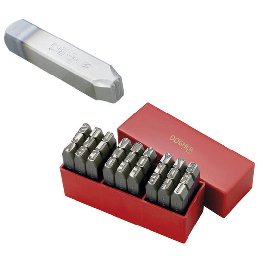 Dogher 763-202 - Jgo 27 Punzones/Letras A-Z 2.0Mm(5/64)