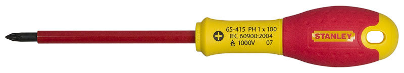 STANLEY 1-65-414 - Destornillador aislado vde 1000v FatMax phillips ph0 x 75 mm
