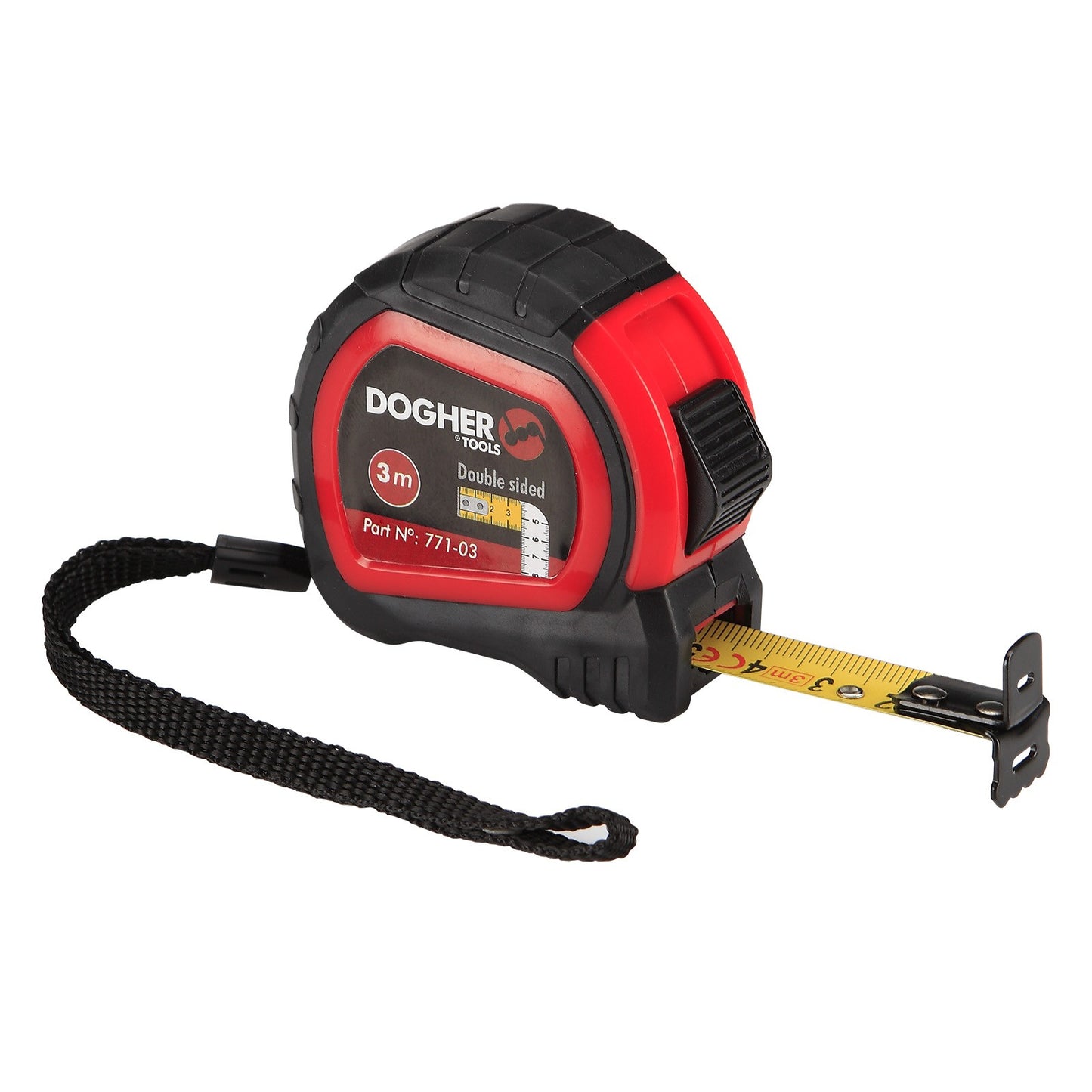 Dogher 771-03 - Flexometro Prof. Ambas Caras 3M