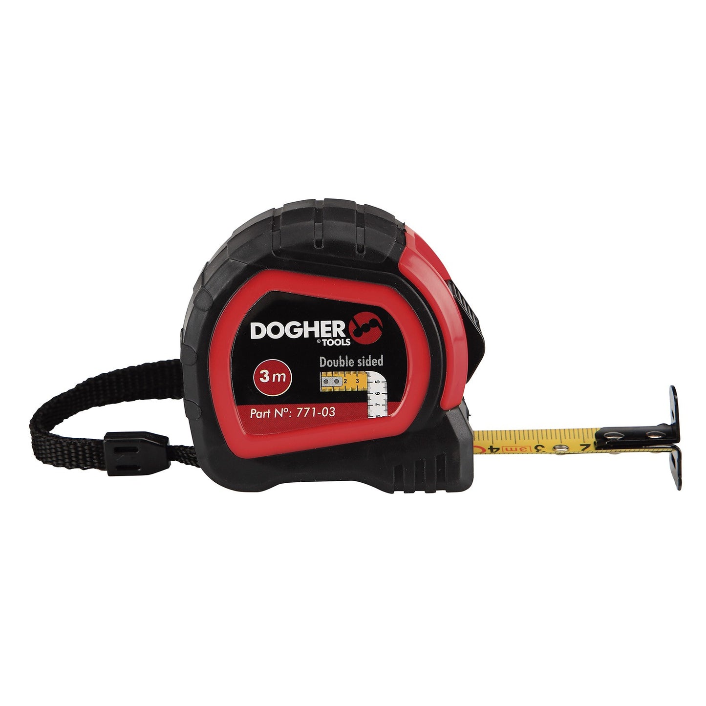 Dogher 771-03 - Flexometro Prof. Ambas Caras 3M