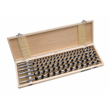 Hikoki 781996 - Cartucho de brocas de pala para madera 8 piezas (10/12/14/16/18/20/22/24 x 460 mm)