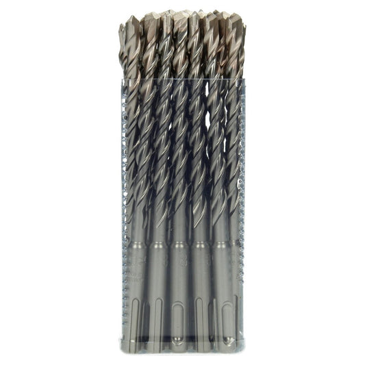 Hikoki 782674 - 25 brocas para martillo SDS-Plus 2 cortadores 8 x 100/160 mm