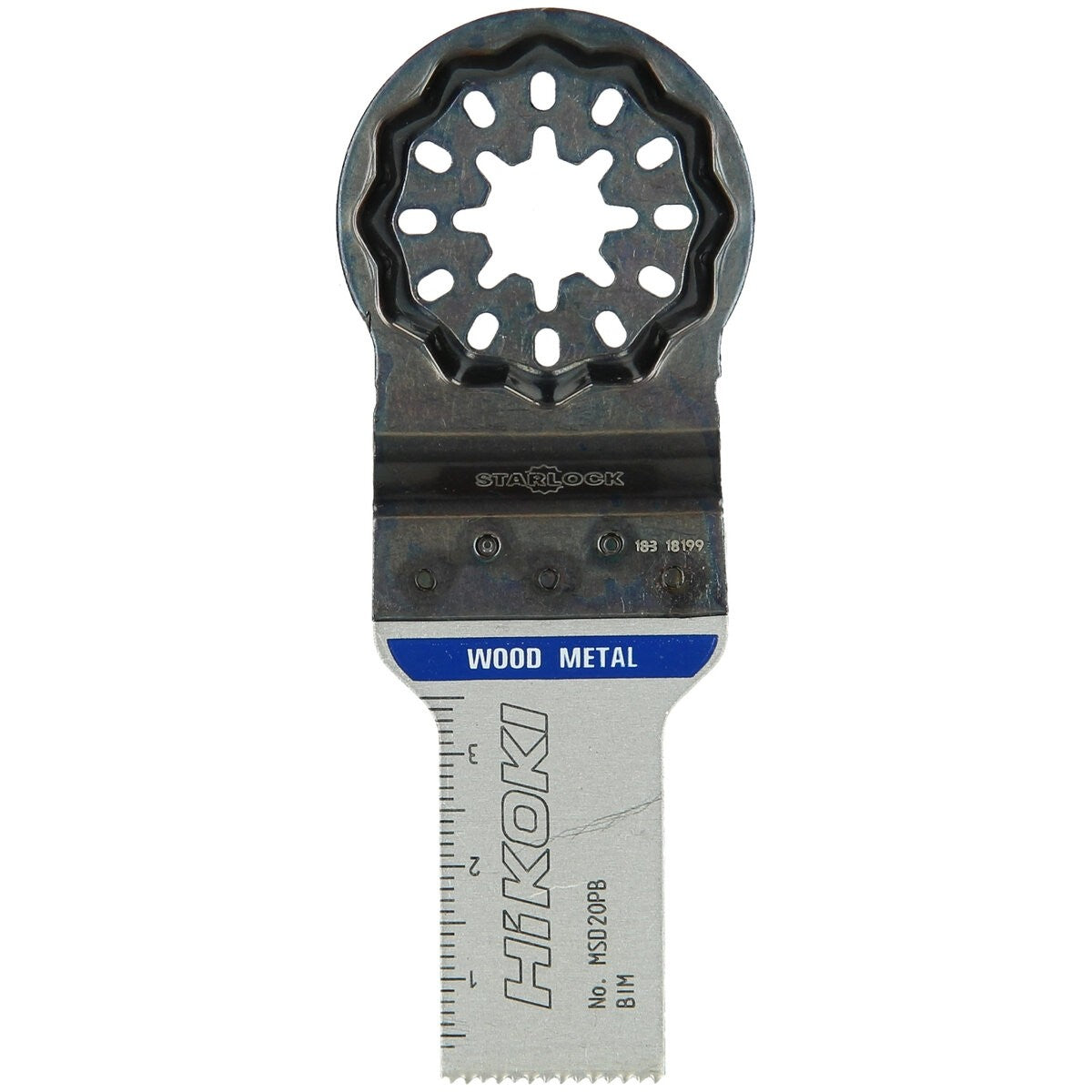 Hikoki 782720 - Hoja multiherramienta madera+metal BIM STARLOCK MSD20PB