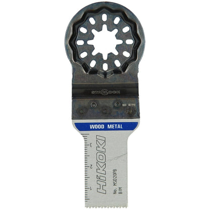 Hikoki 782720 - Hoja multiherramienta madera+metal BIM STARLOCK MSD20PB
