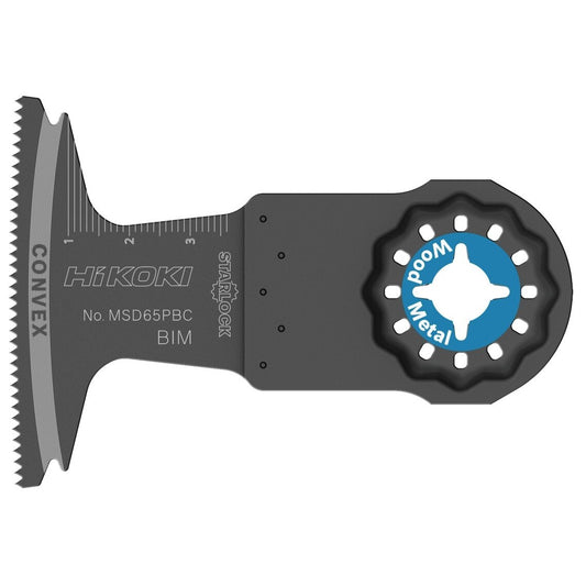 Hikoki 782723 - Hoja multiherramienta madera+metal BIM STARLOCK MSD65PBC