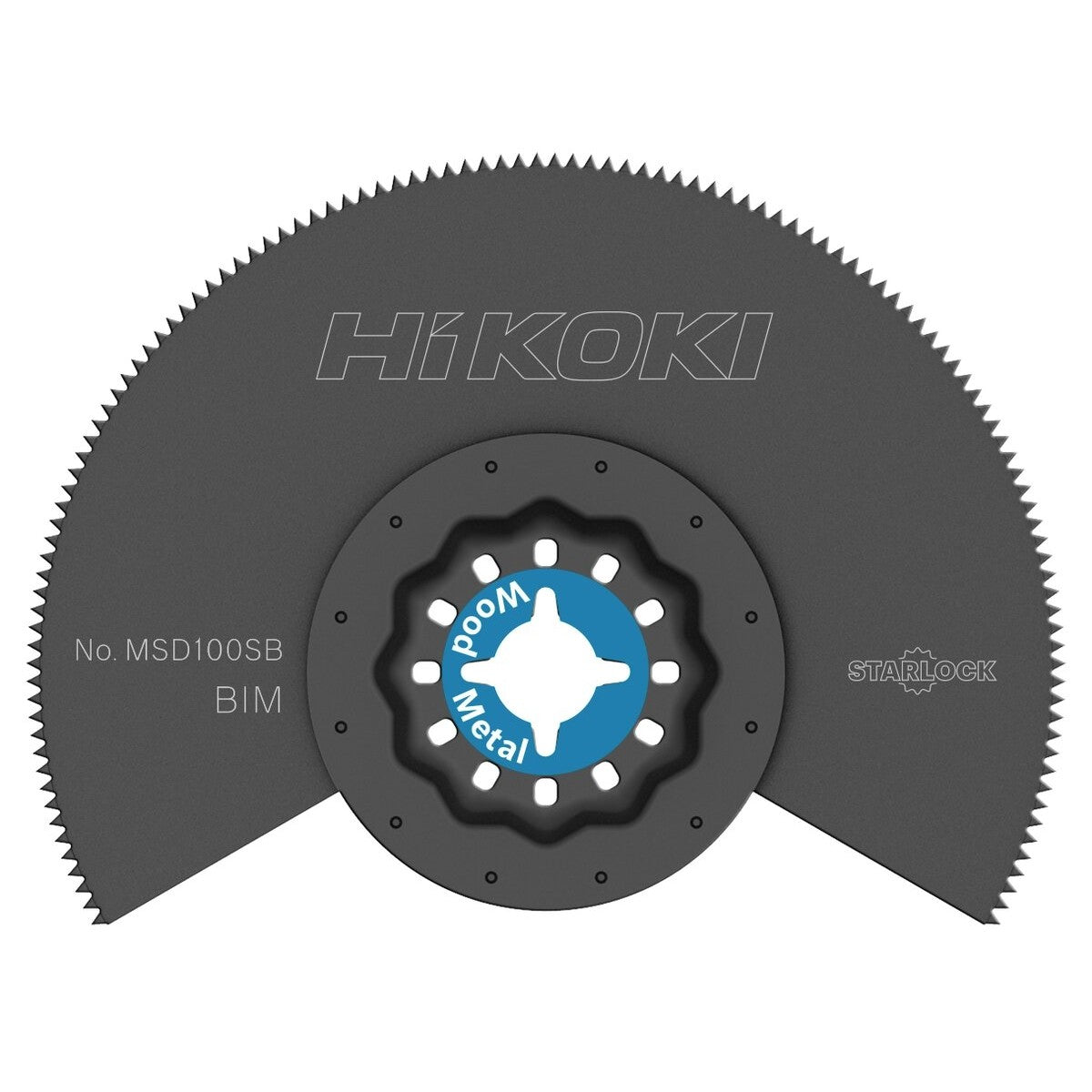 Hikoki 782725 - Hoja multiherramienta madera+metal BIM STARLOCK MSD100SB