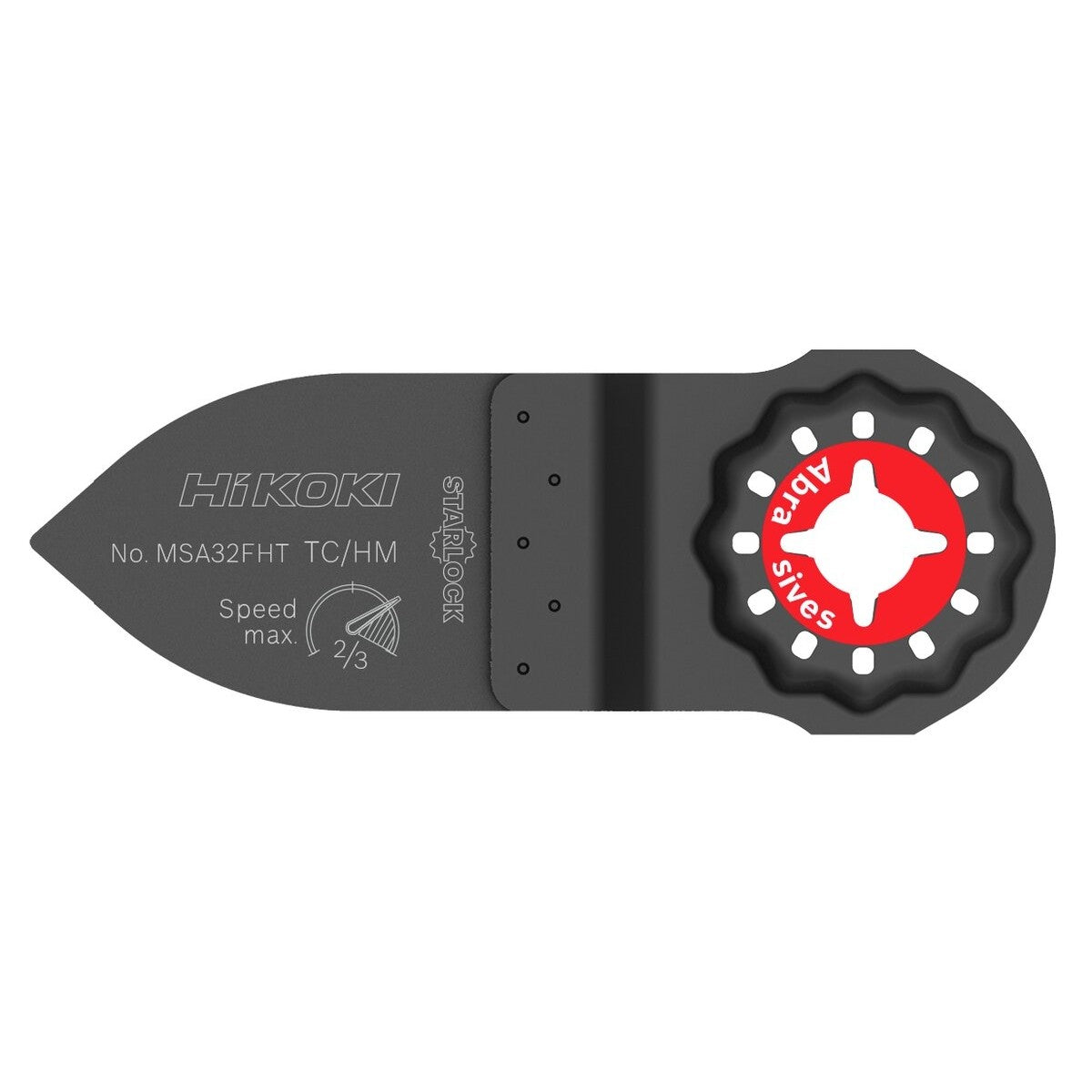 Hikoki 782757 - Hoja multiherramienta abrasiva TC STARLOCK MSA32FHT