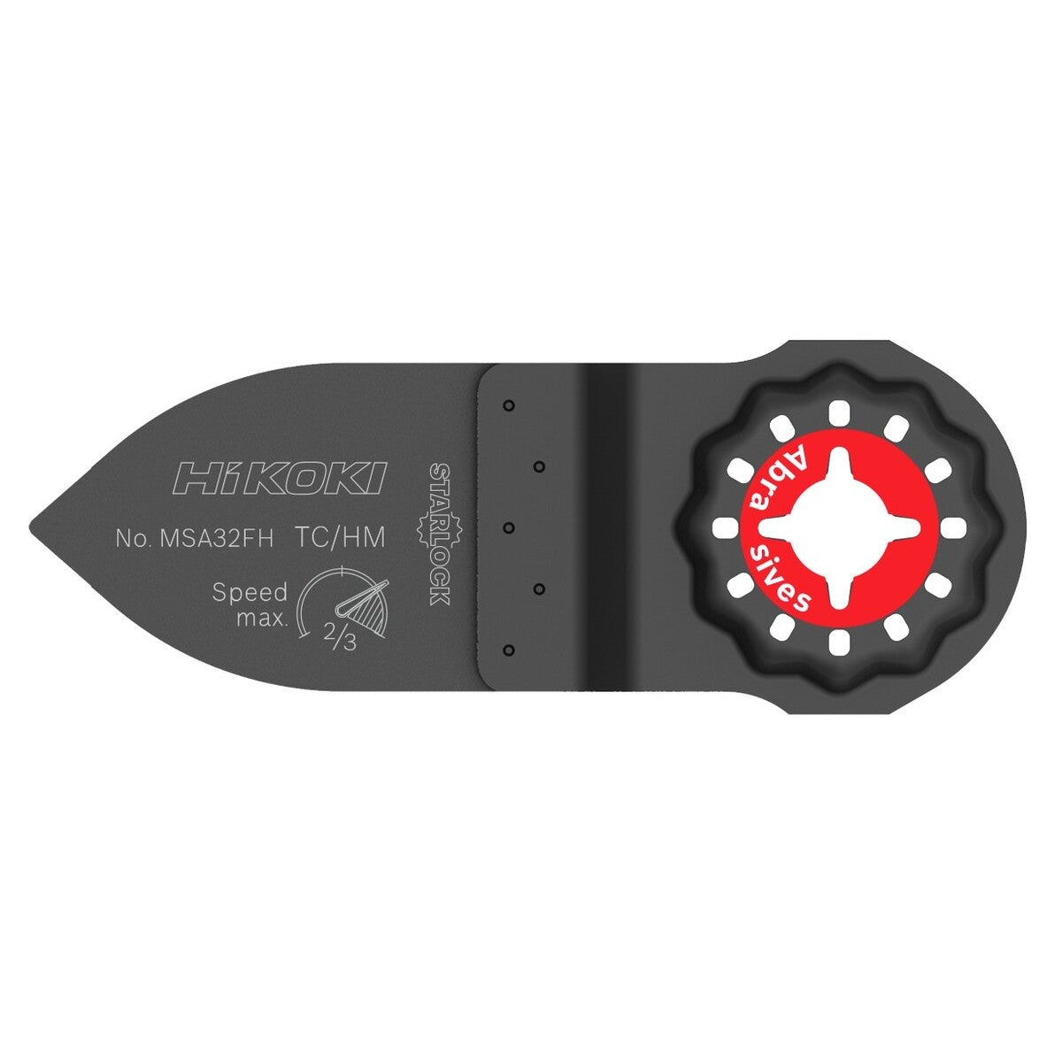 Hikoki 782758 - Hoja multiherramienta abrasiva TC STARLOCK MSA32FH